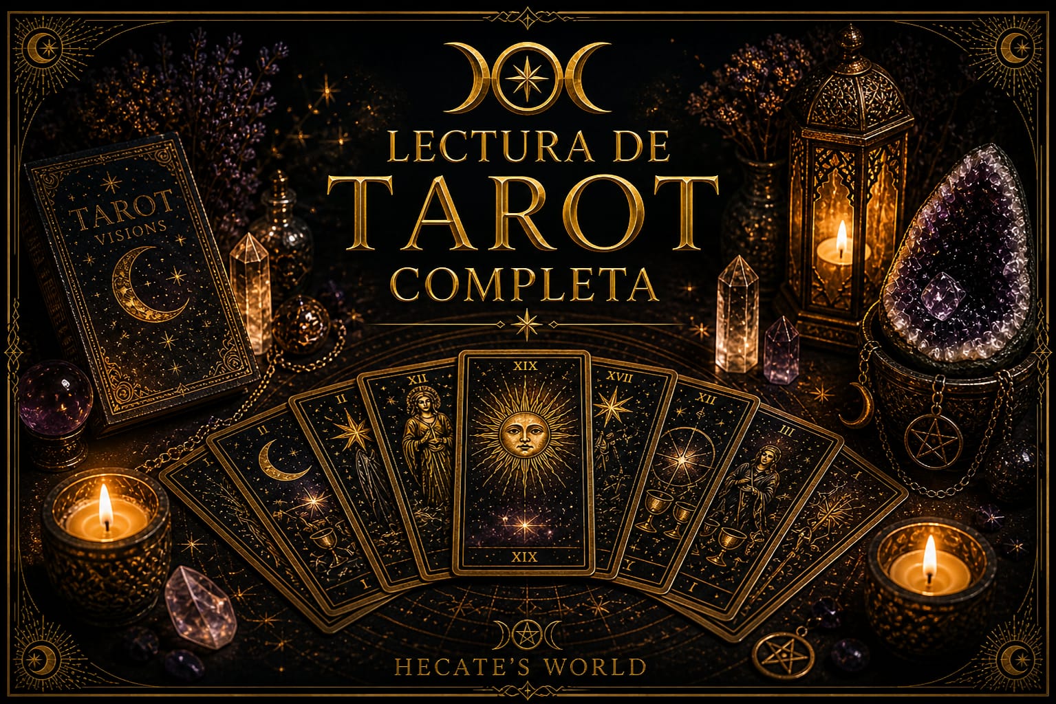Lectura de tarot completa (50 min)