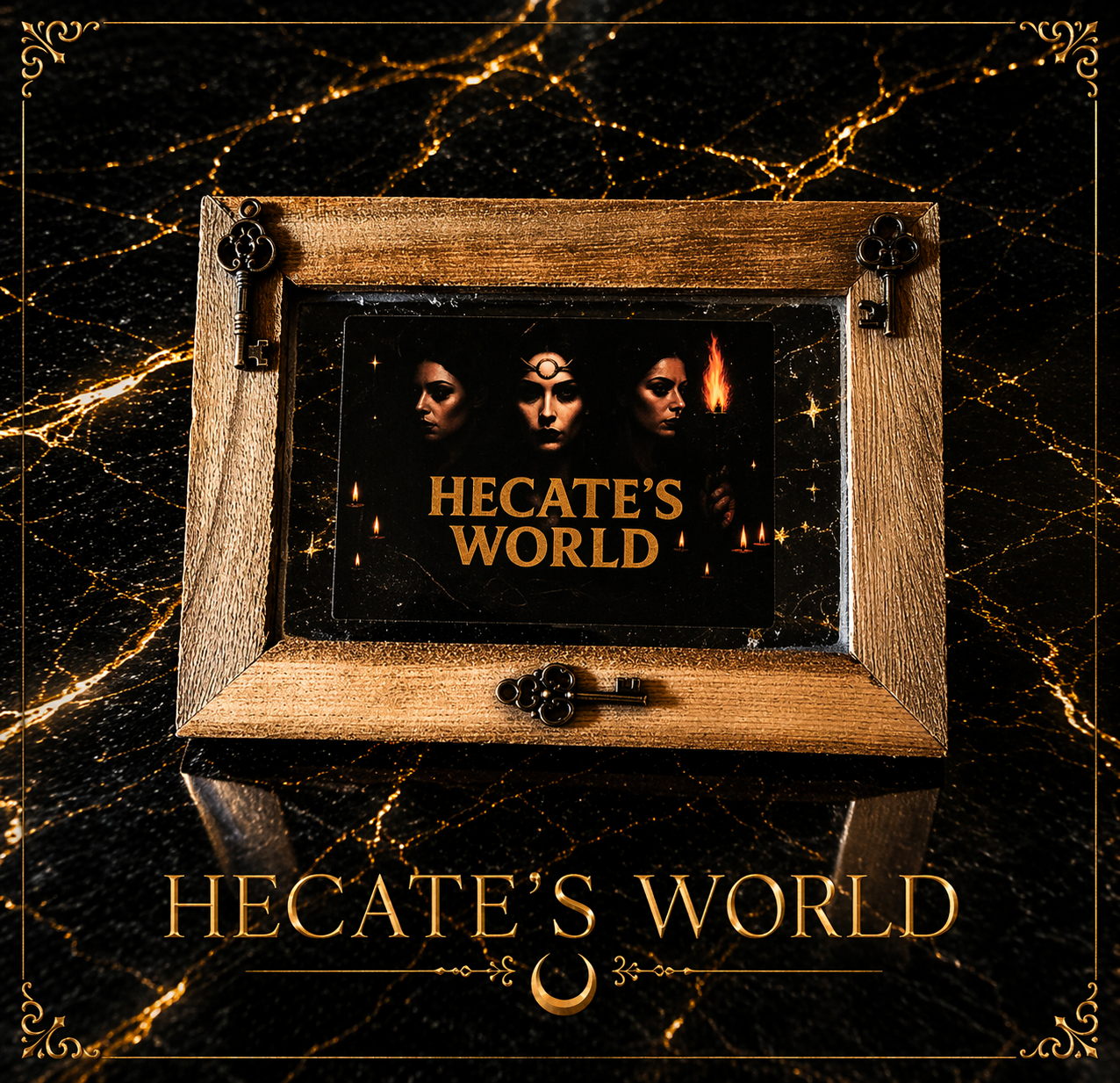 Agua Florida Ritual de Hécate (30 ml) · Mini Altar Portátil · Edición Limitada
